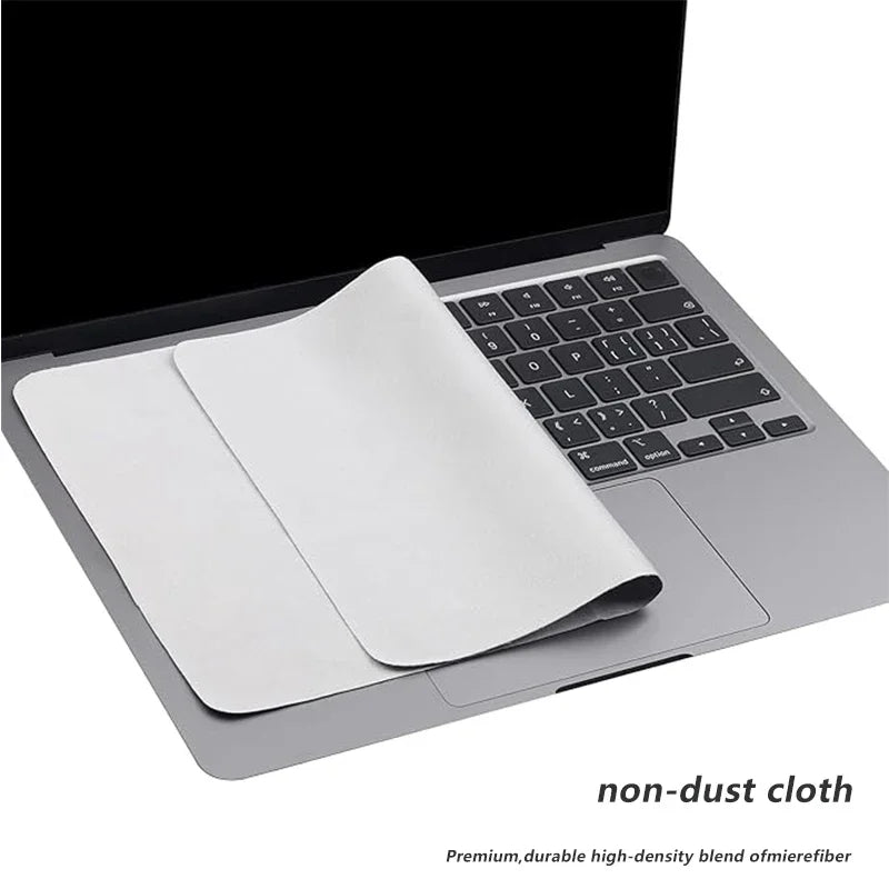 Microfiber Laptop Keyboard Cover - Dustproof Screen Cloth for MacBook Pro 13/15/16"